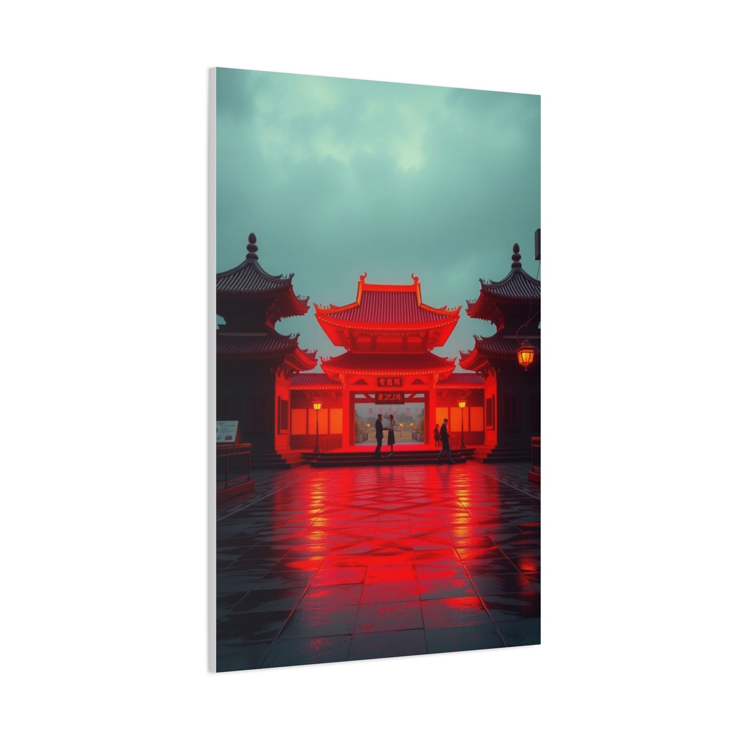Scarlet Reverie Art Wall Art & Canvas Print