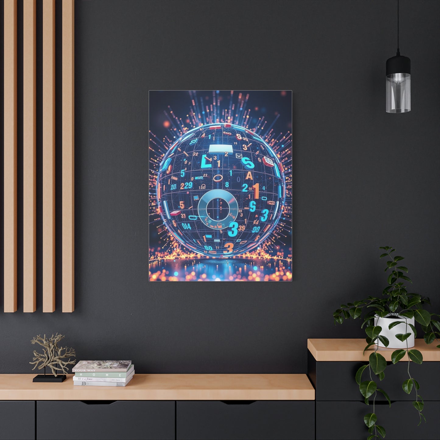 Numbers Art Refined Canvas Wall Art & Canvas Print