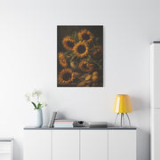 Old Master Sunflower Still Life Wall Art & Canvas Print