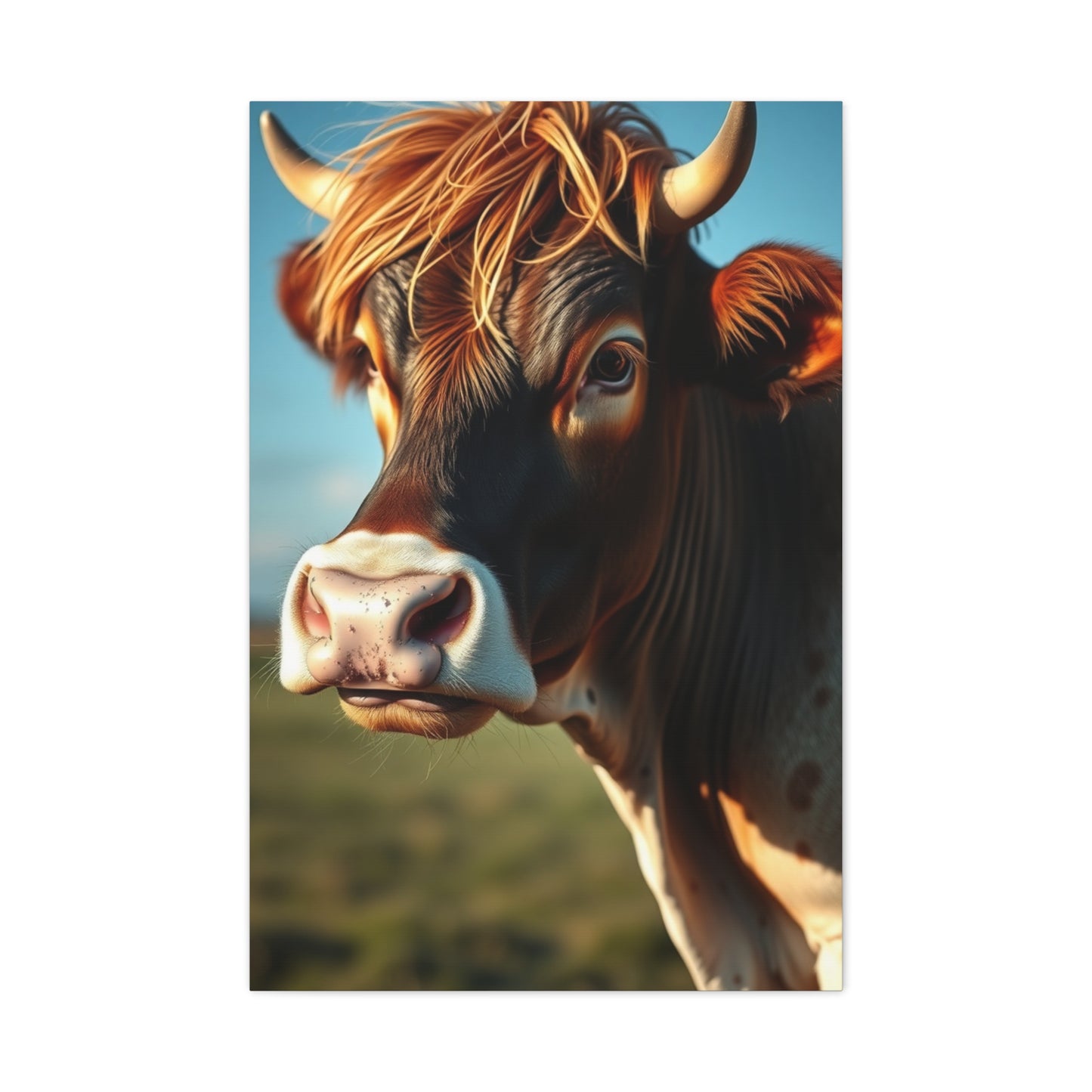 Serene Grazing Masterpiece wall art & canvas print