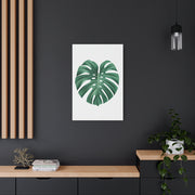 Monstera Leaf Modern Botanical Wall Art & Canvas Prints