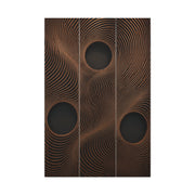Architectural Wood Wave Panel Geometry Wall Art & Canvas Print