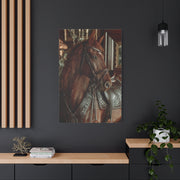 Regal Saddle Horse Portrait Wall Art & Canvas Print