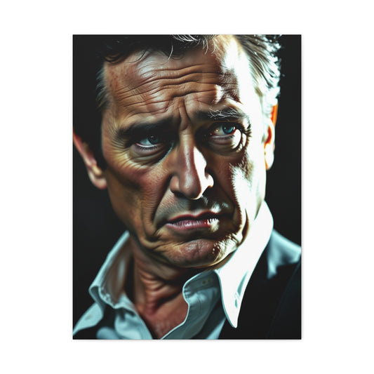 Johnny Cash Art Canvas Art 4 Wall Art & Canvas Print