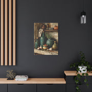 Rustic Ceramic Pantry Shelf Still Life Wall Art & Canvas Print