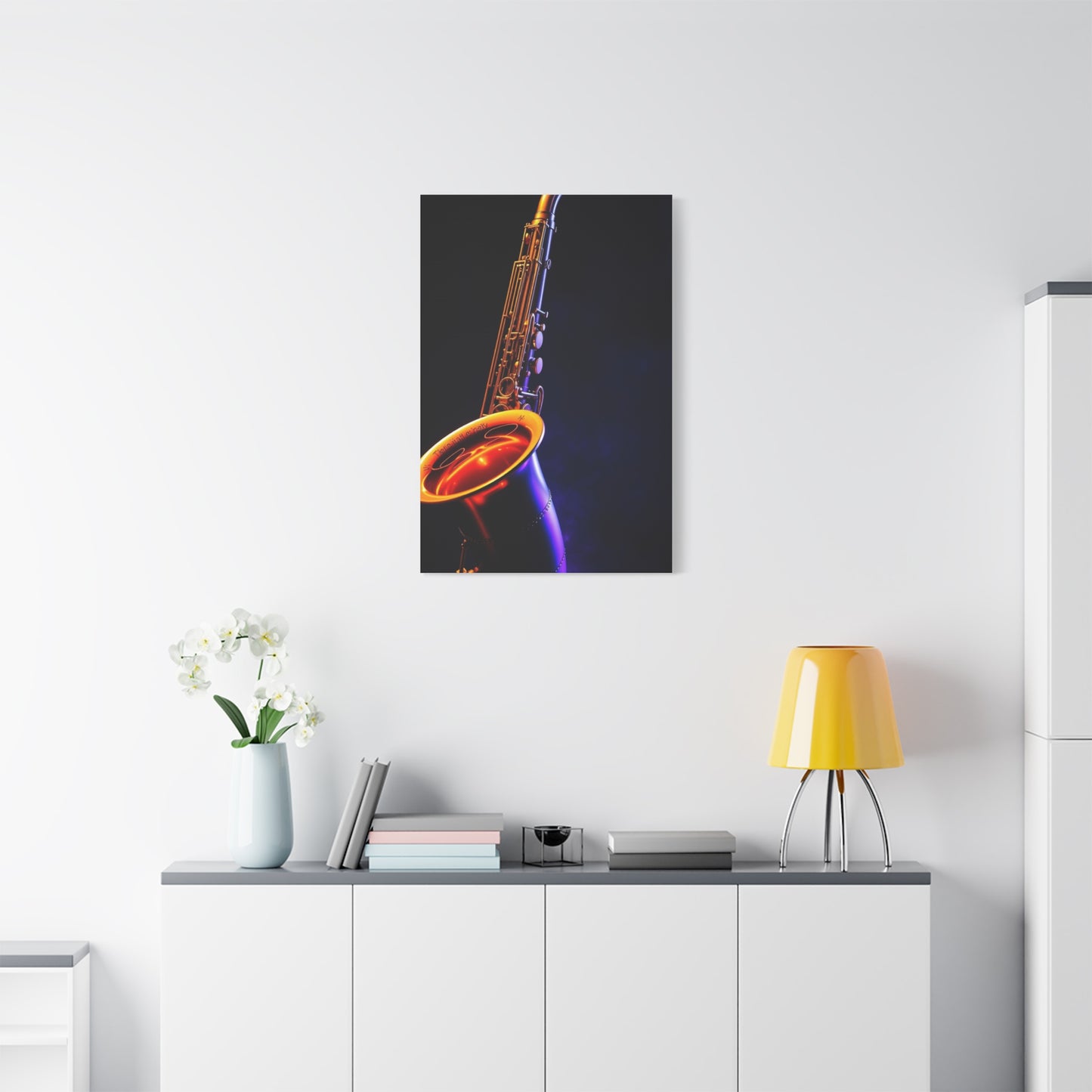 Saxophone Art Canvas Art 2 Wall Art & Canvas Print
