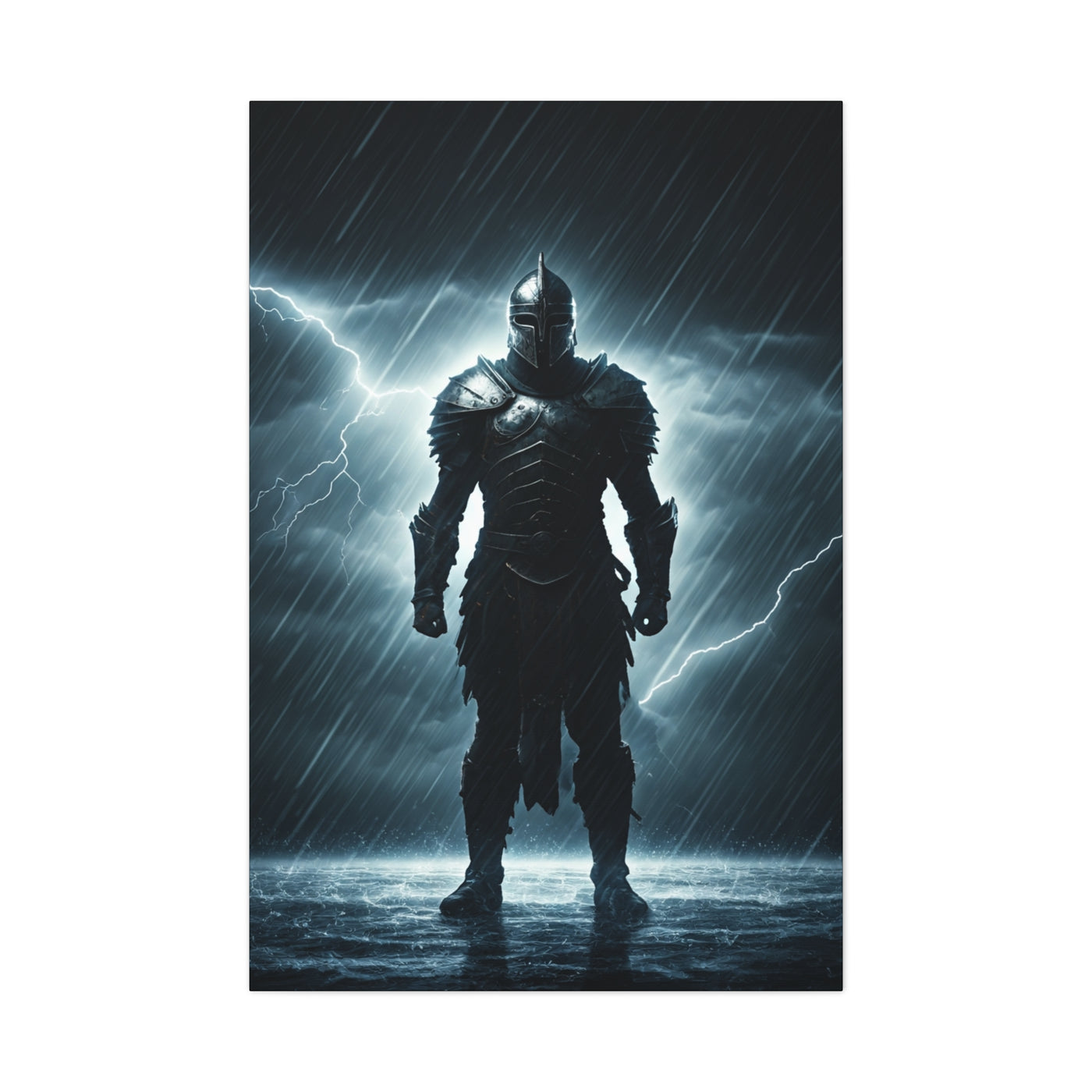 Stormbound Warrior Wall Art & Canvas Prints