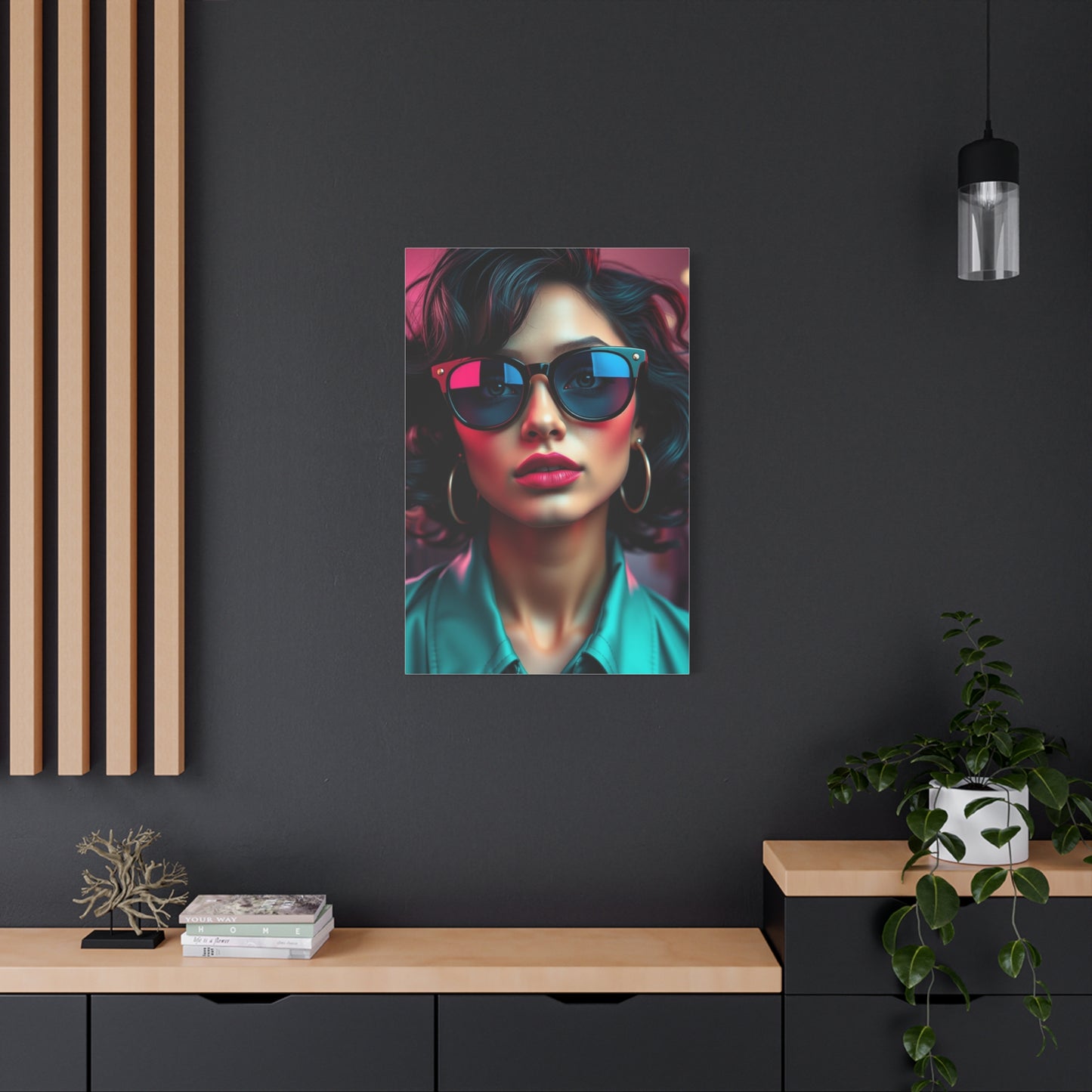 Chic Vibrance Canvas