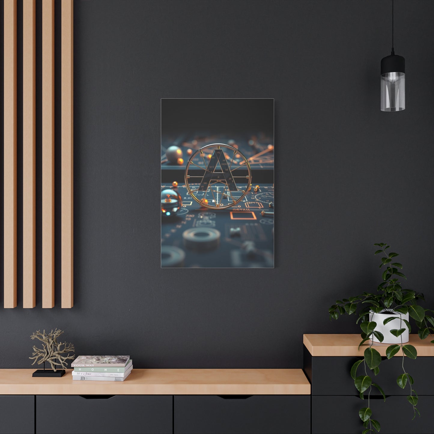 Mathematics Art Luxury Canvas Wall Art & Canvas Print