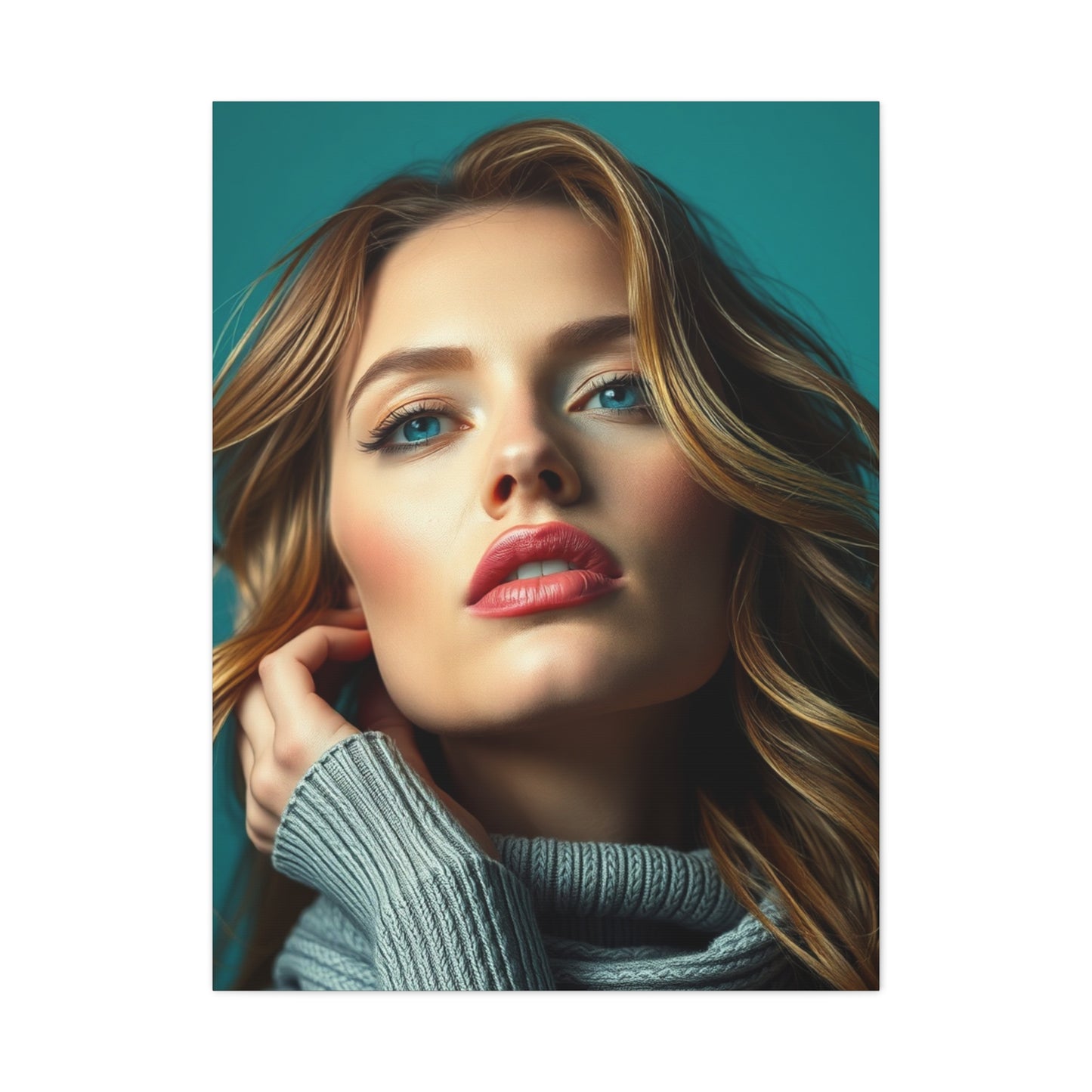 Kate Moss Art Premium Canvas 18 Wall Art & Canvas Print