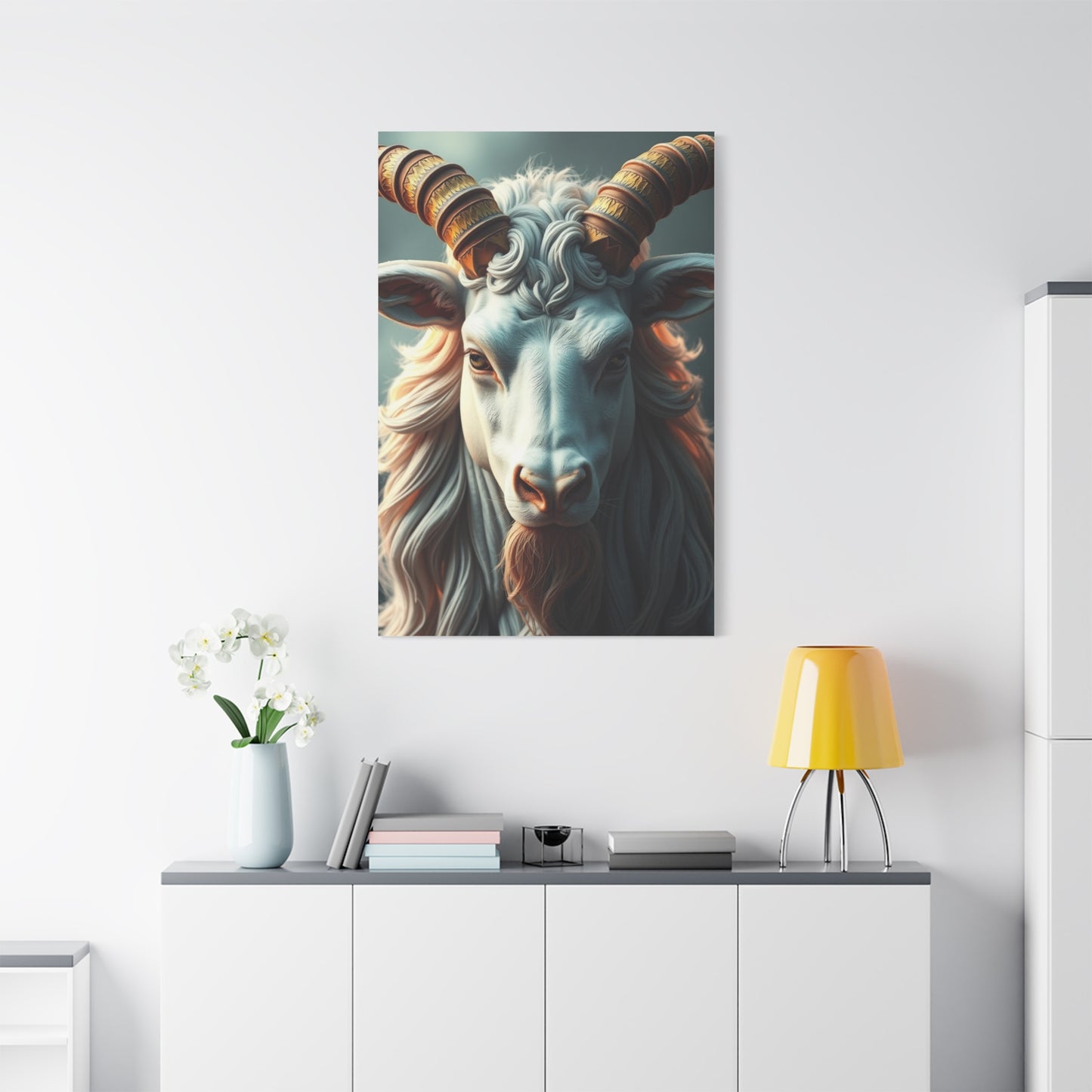Celestial Capricorn Canvas