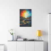 Radiant Harbor Reflections Wall Art & Canvas Print