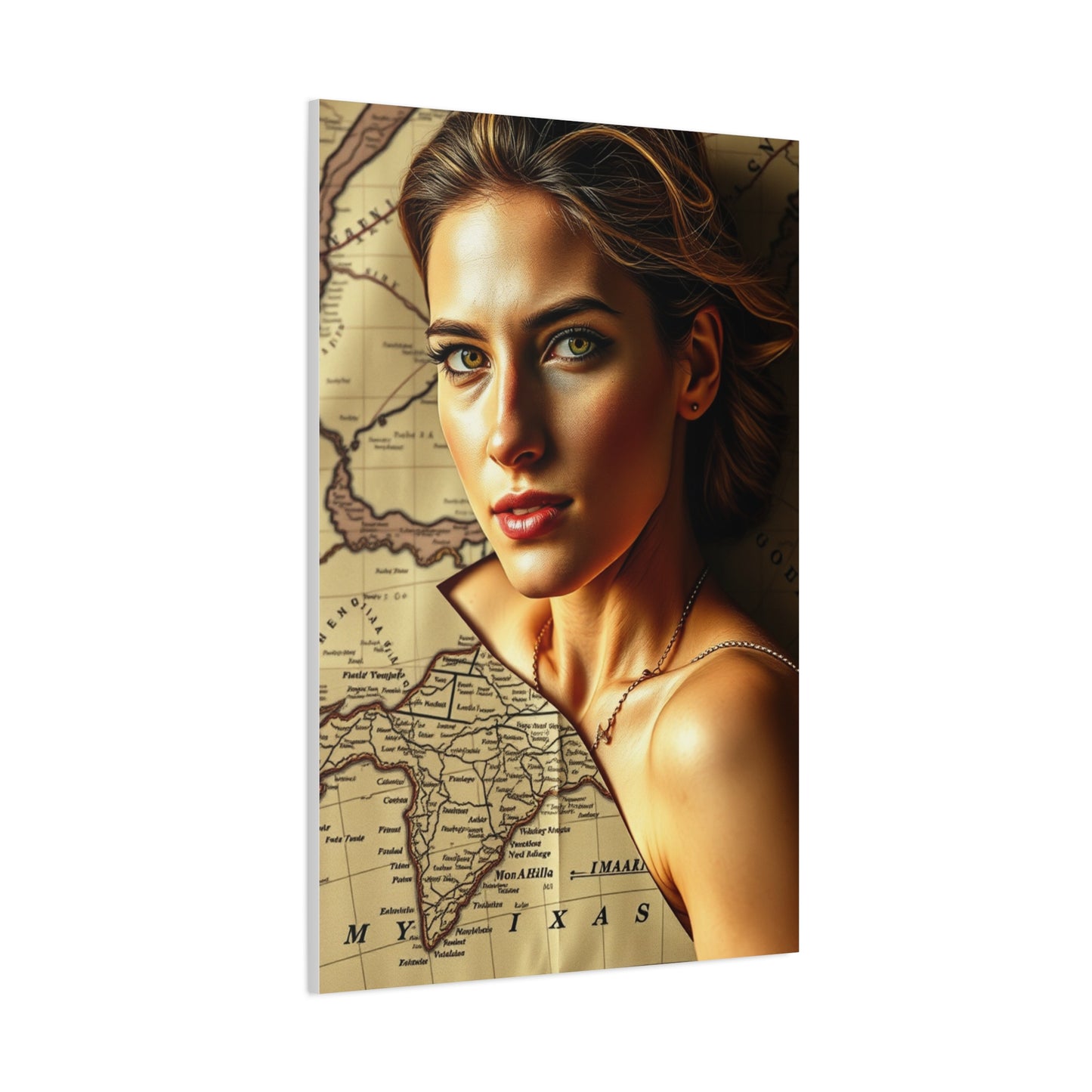 Antique Maps Art Supreme Canvas Wall Art & Canvas Print