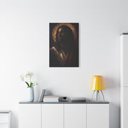 Christ with Golden Halo Contemporary Portrait Wall Art & Canvas Print