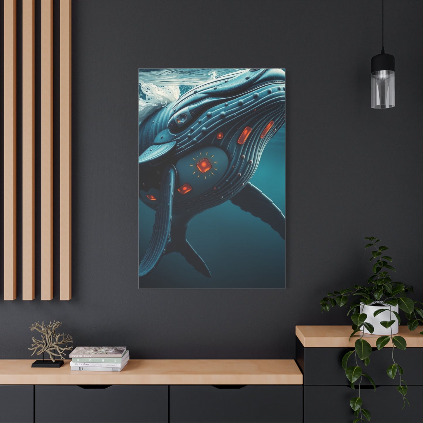Vision Whale Art Art Wall Art & Canvas Print