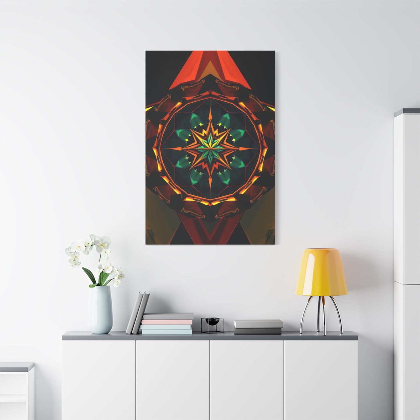 Infinite Geometric Canvas Wall Art & Canvas Print