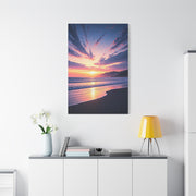 Vibrant Skyburst Seaside Sunset Wall Art & Canvas Prints