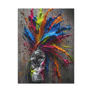 Exploding Spray Paint Creativity Street Wall Art & Canvas Print