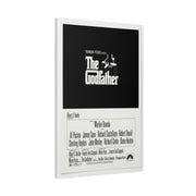 The Godfather Movie Poster Wall Art & Canvas Print