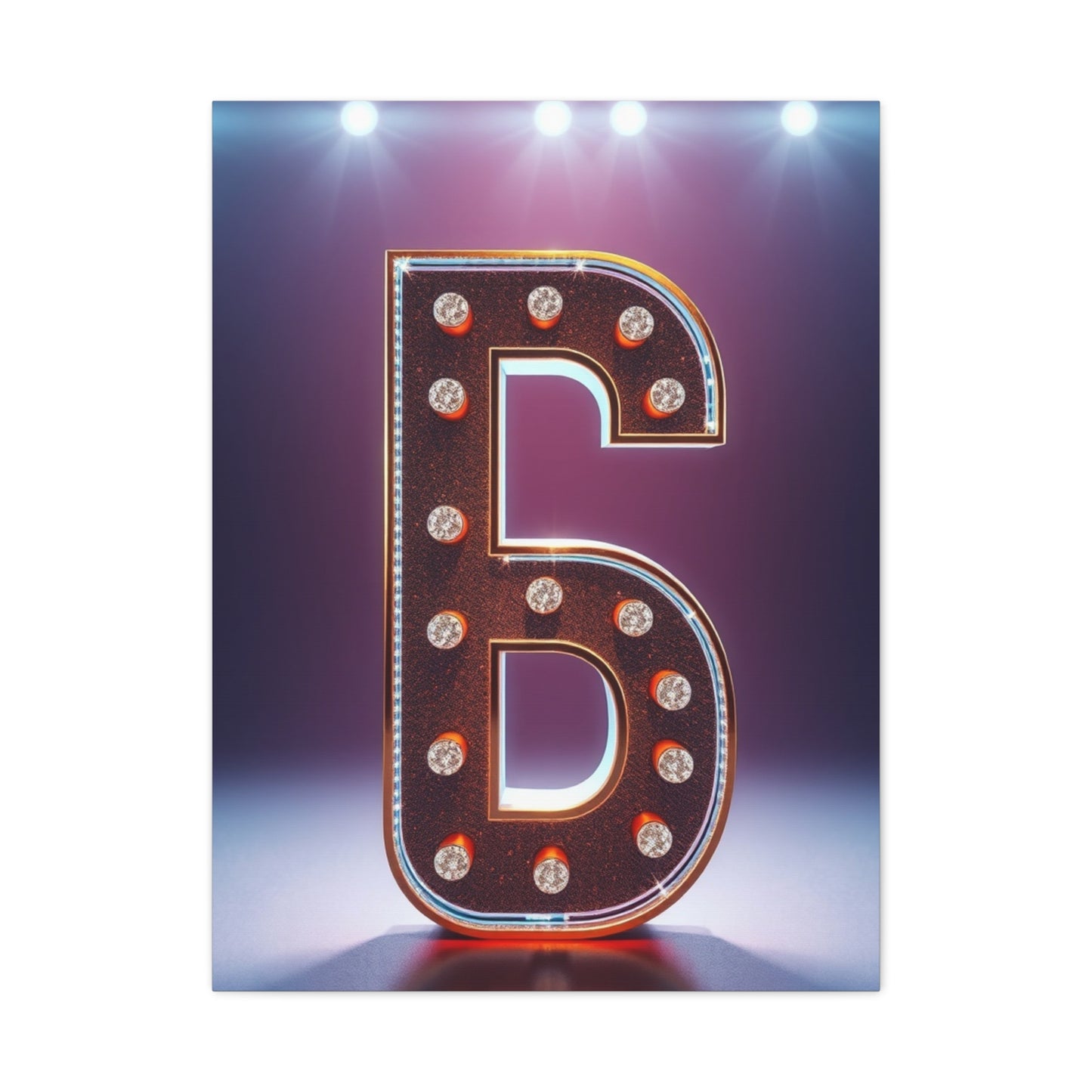 Supreme Alphabet & Letter B Art Collection Wall Art & Canvas Print