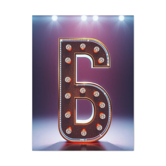 Supreme Alphabet & Letter B Art Collection Wall Art & Canvas Print
