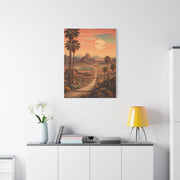 Enchanted Desert Highway Wall Art & Canvas Print
