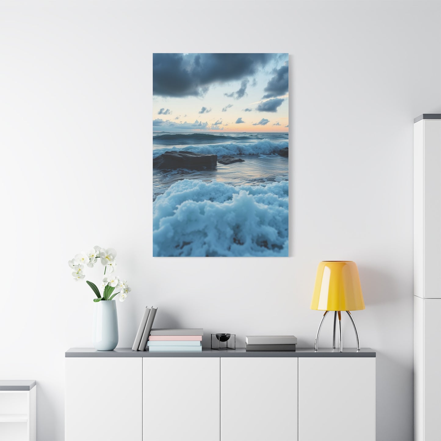 Ethereal Oceanic Tranquility Wall Art & Canvas Print