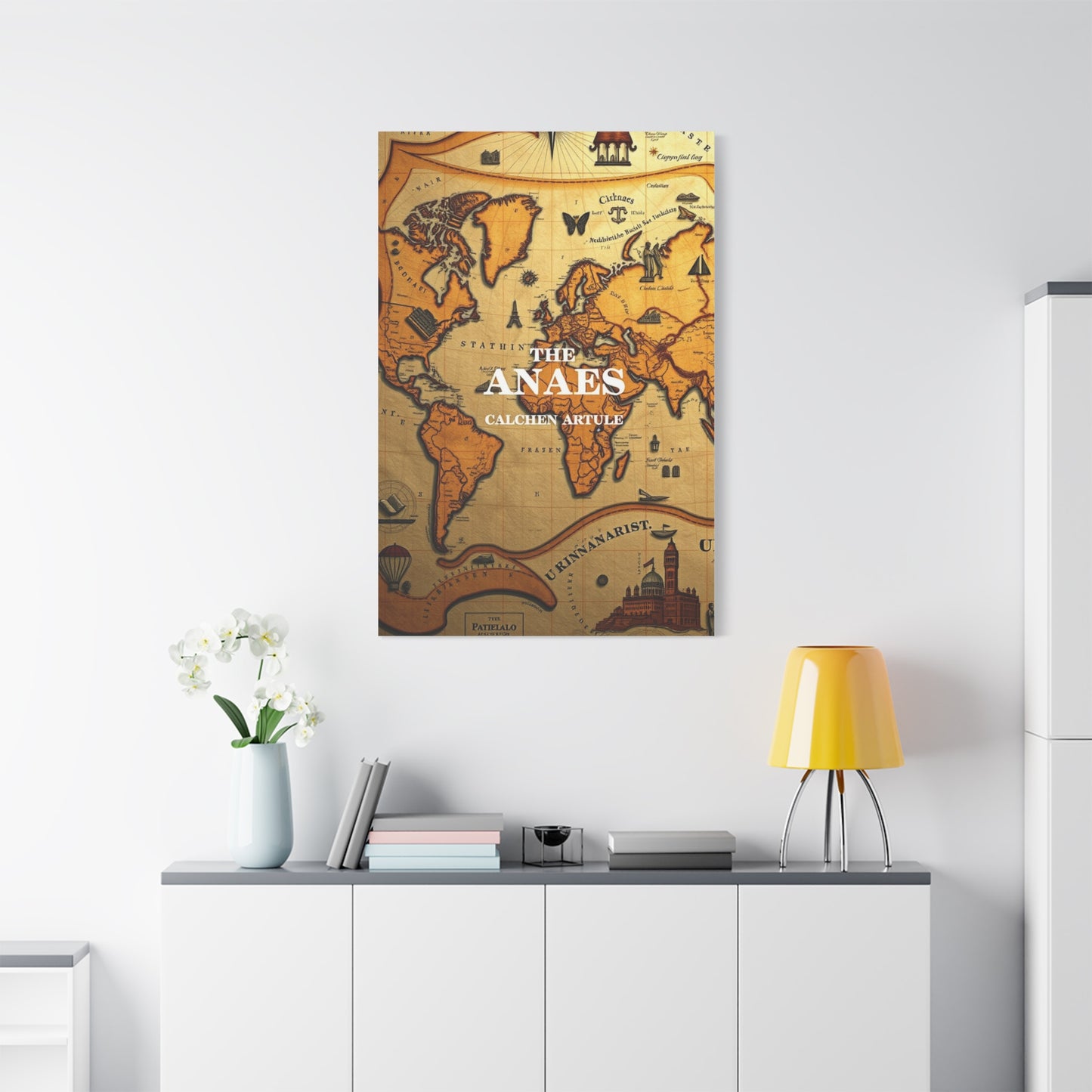 Antique Maps Art Supreme Gallery Wall Art & Canvas Print