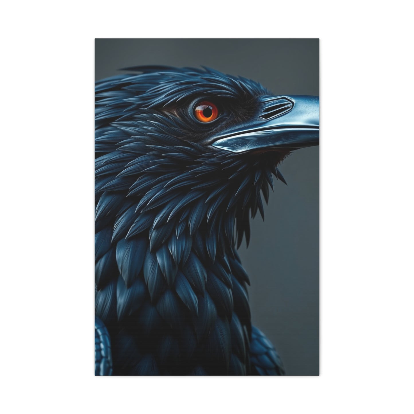 Raven Majesty Canvas wall art & canvas print