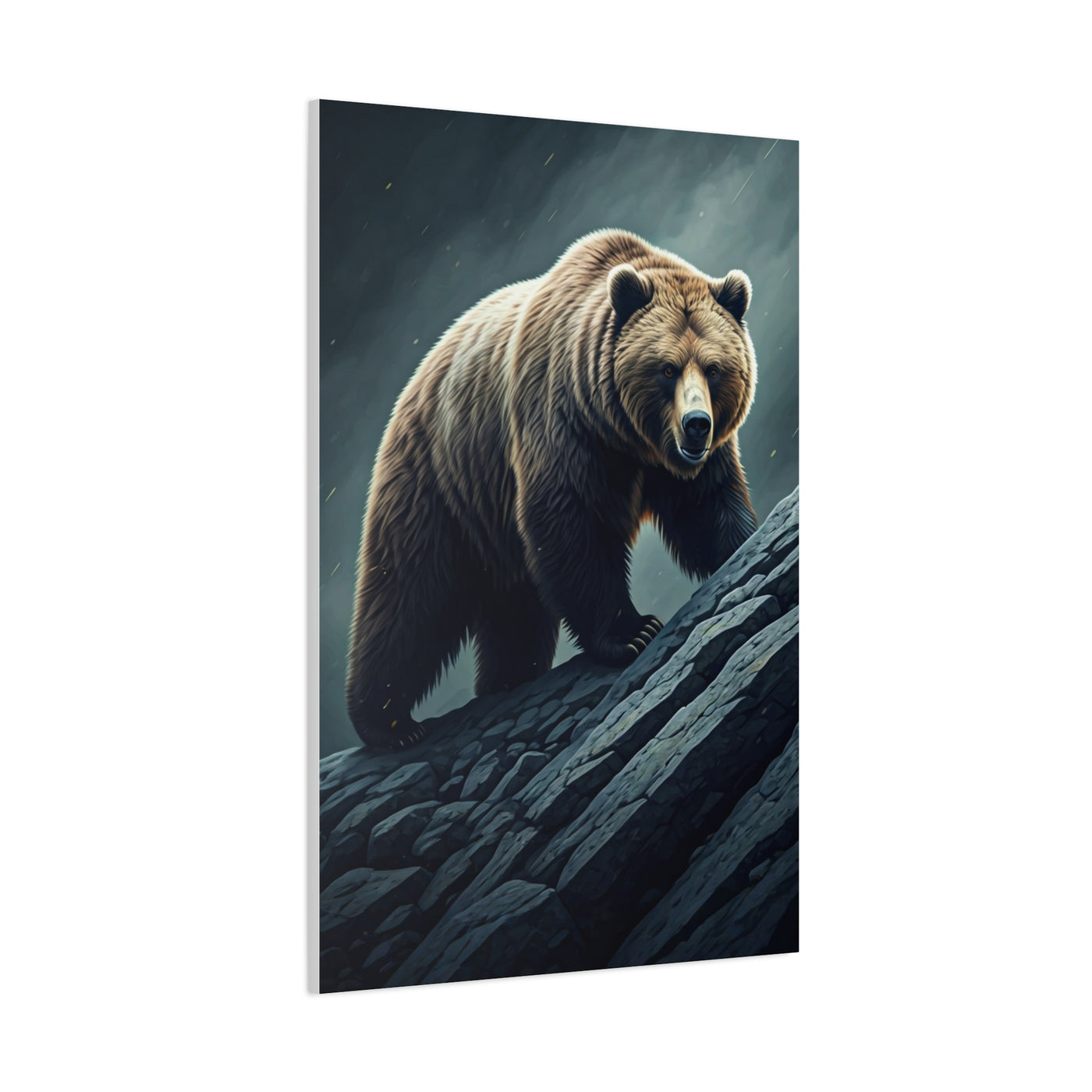 Mountain Ridge Grizzly Bear Wall Art & Canvas Prints