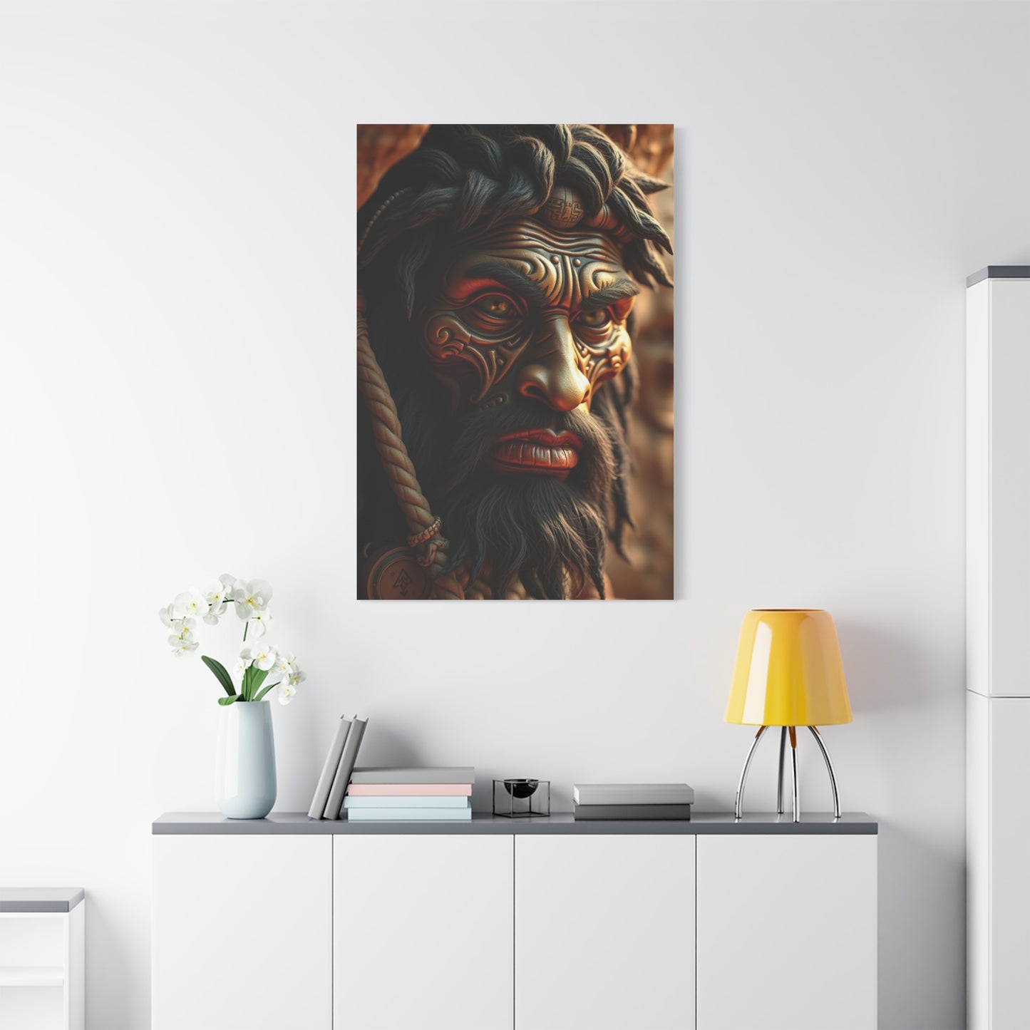 Cave Man Art Luxury Canvas Wall Art & Canvas Print