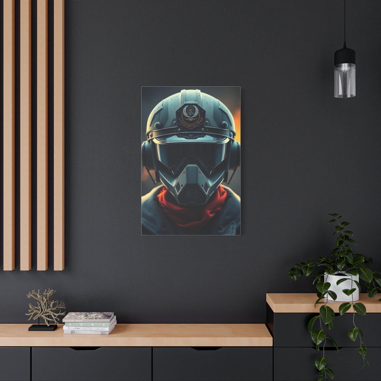Vision Navy (Military) Art Art Wall Art & Canvas Print