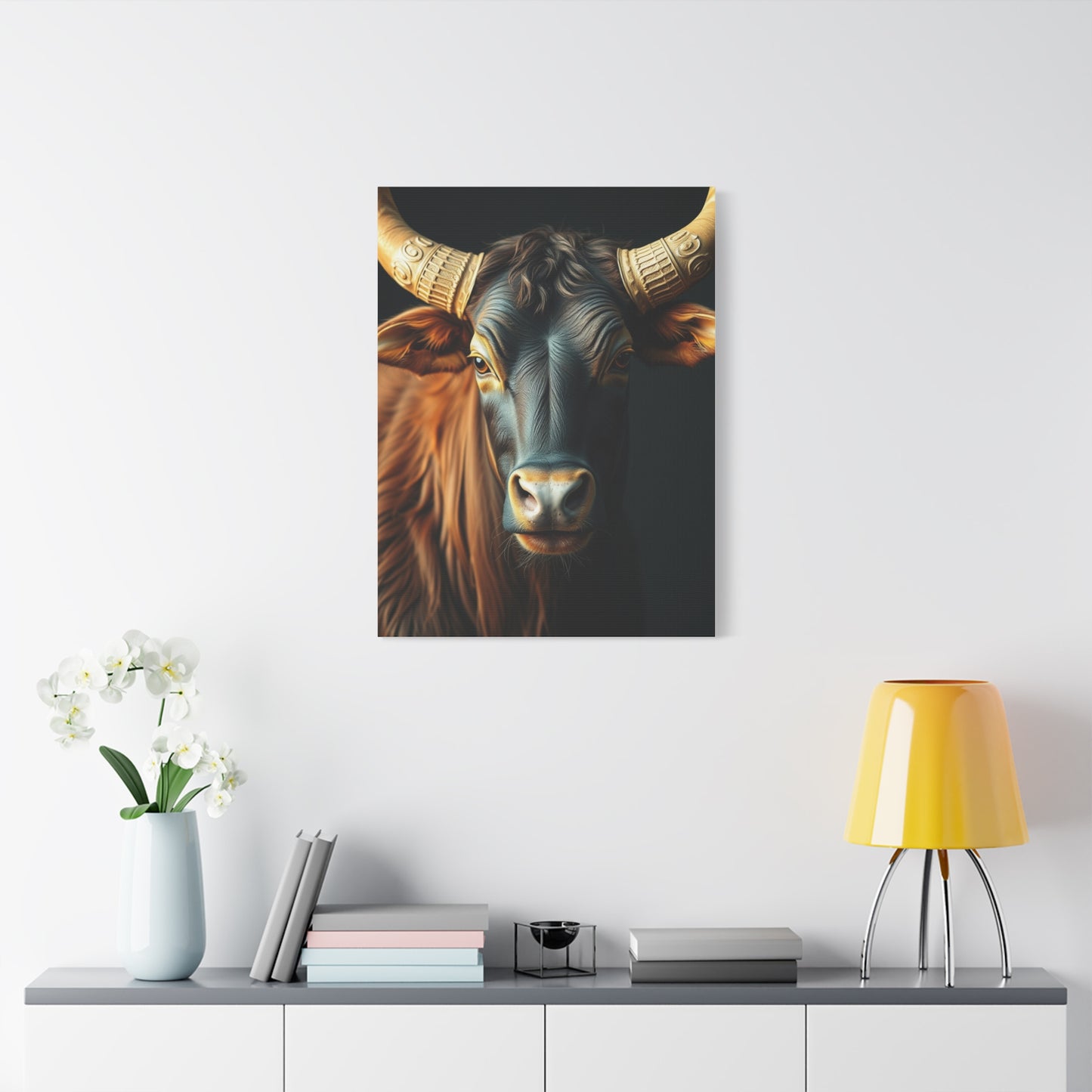 Supreme Taurus Art Beautiful Collection Wall Art & Canvas Print