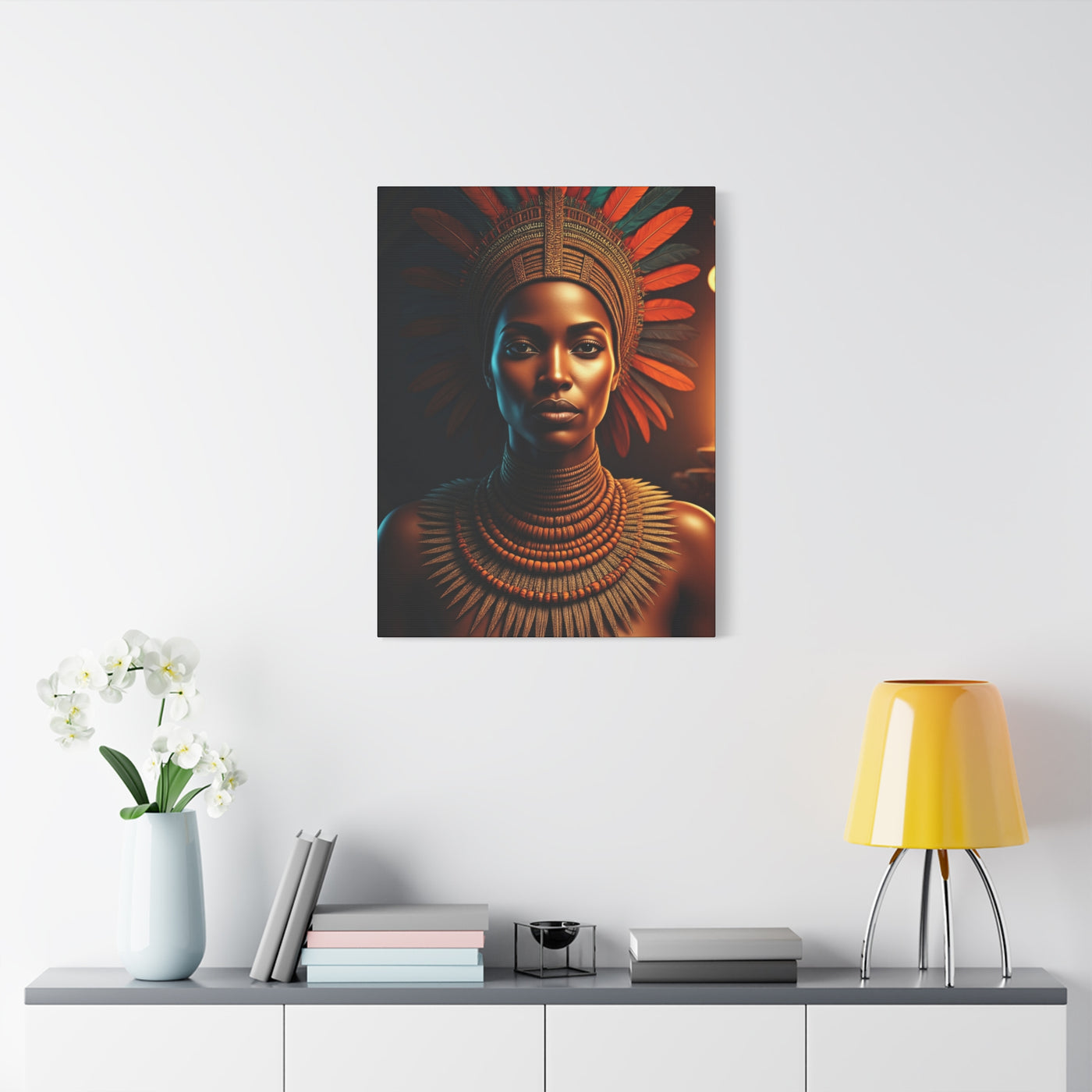 Sun Crowned Queen Wall Art & Canvas Prints