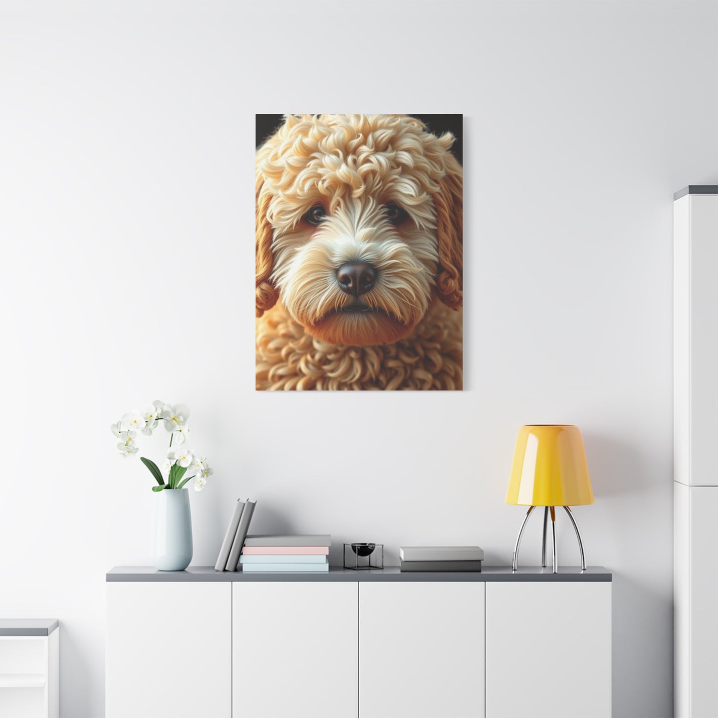 Premium Golden Doodle Art Supreme Canvas Gallery Wall Art & Canvas Print