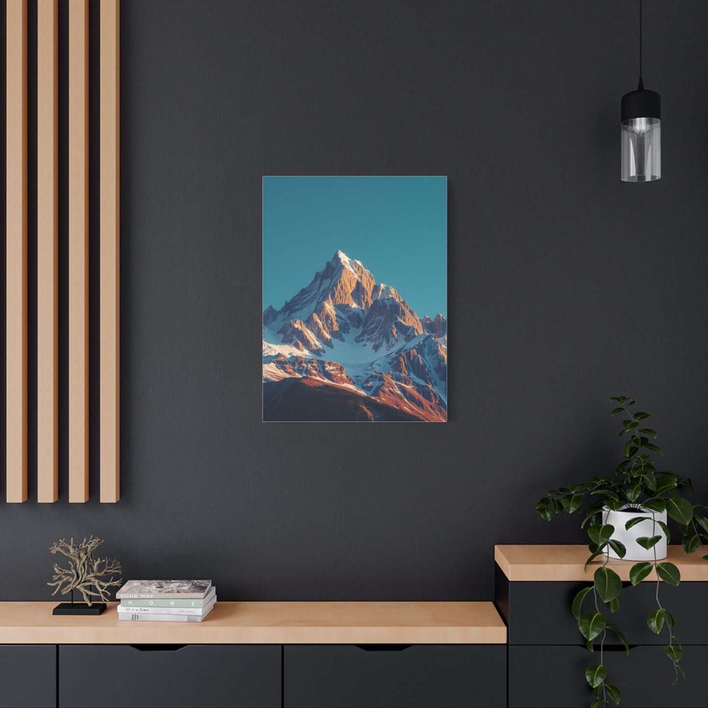 Celestial Crest Canvas Wall Art & Canvas Print