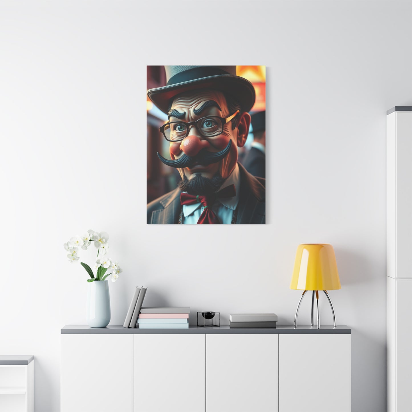 Rich Uncle Pennybags Art Supreme Gallery Wall Art & Canvas Print