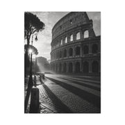 Colosseum Morning Light Monochrome Wall Art & Canvas Print