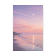 Pastel Dusk Shoreline Wall Art & Canvas Print