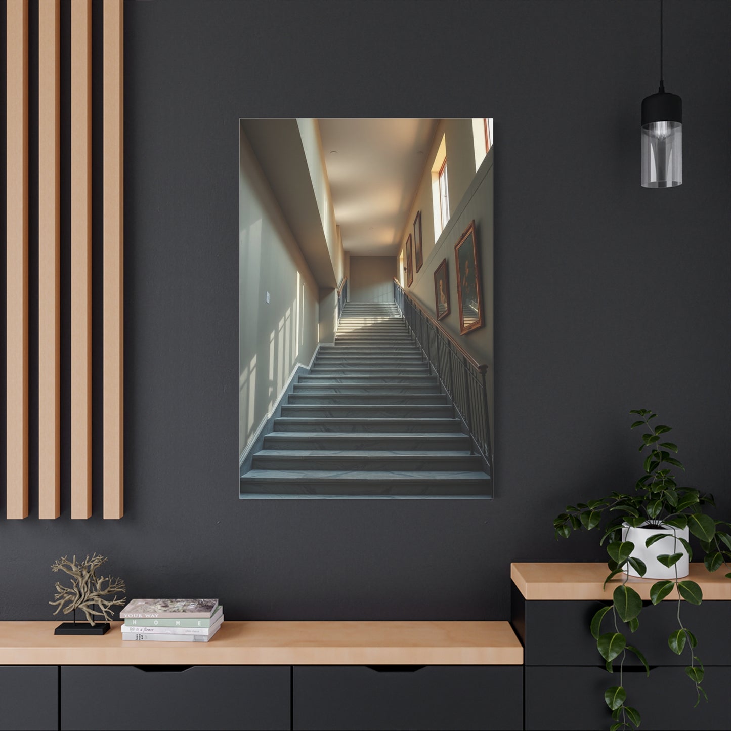Stair & Staircase Art Canvas Art 9 Wall Art & Canvas Print