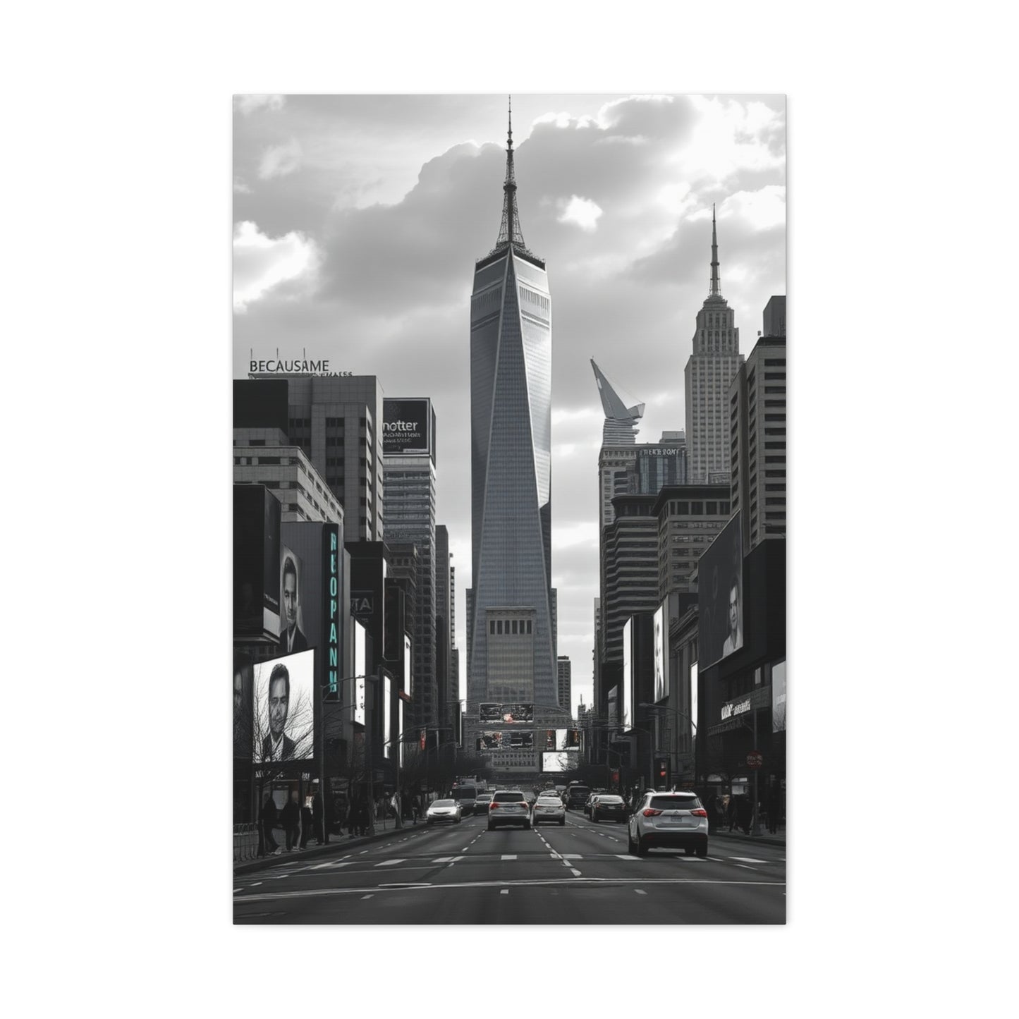 Supreme Black & White Cityscapes Art Beautiful Collection Wall Art & Canvas Print