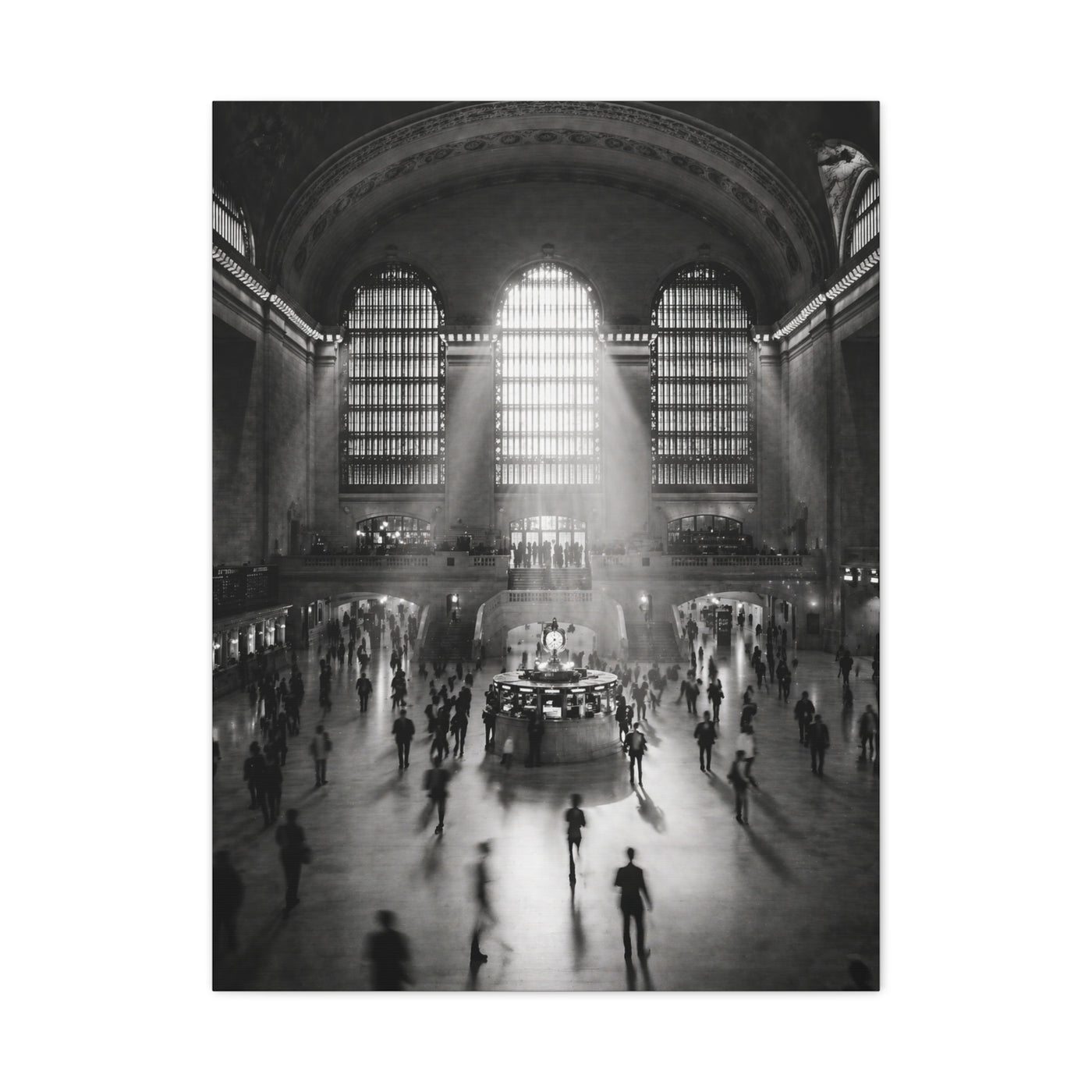 Grand Central Light & Motion Study Wall Art & Canvas Print