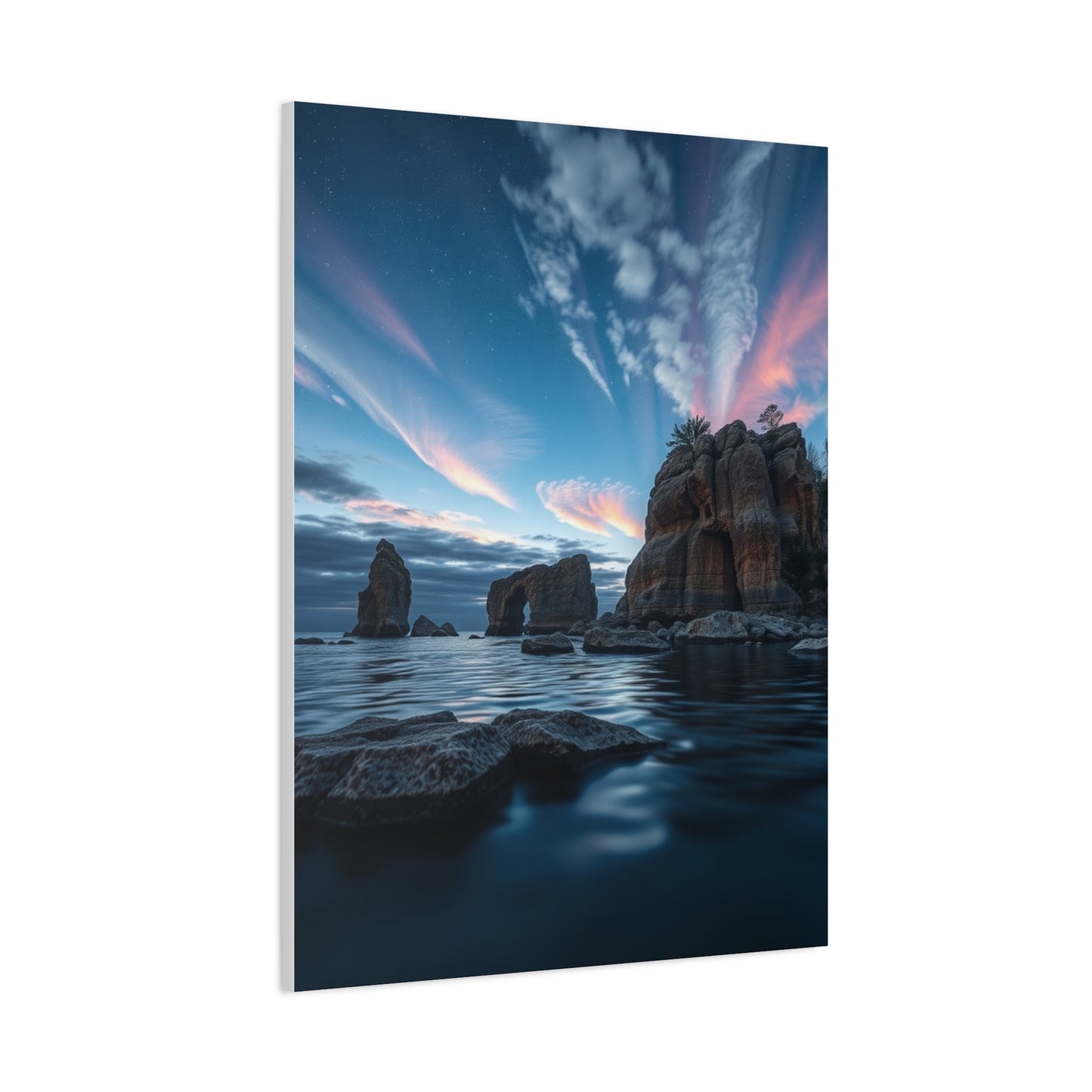 Michigan Sky Media Art Supreme Canvas Wall Art & Canvas Print
