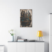 NYC Bridge Urban Collage Street Wall Art & Canvas Print