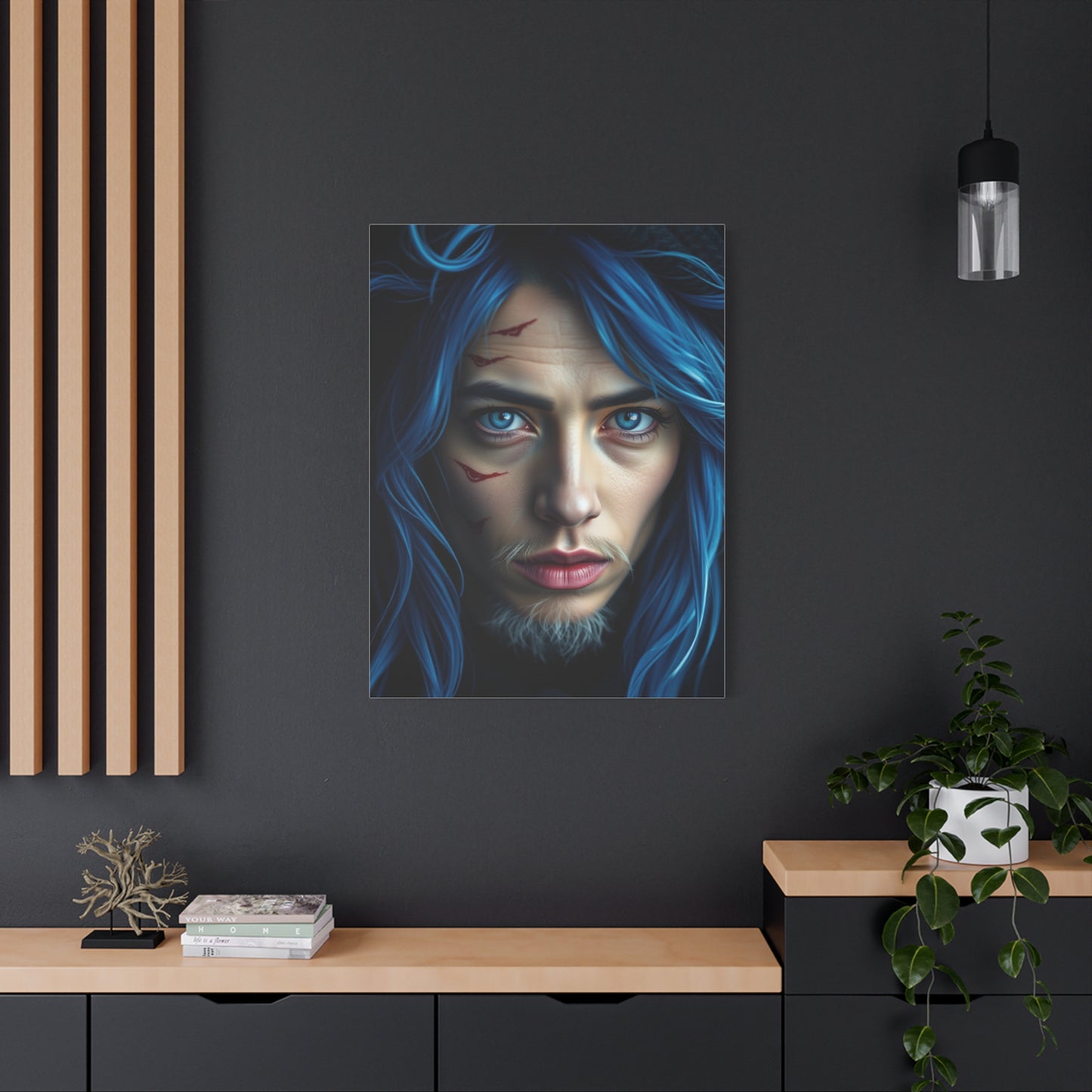 Indigo Dreams Masterpiece Wall Art & Canvas Print