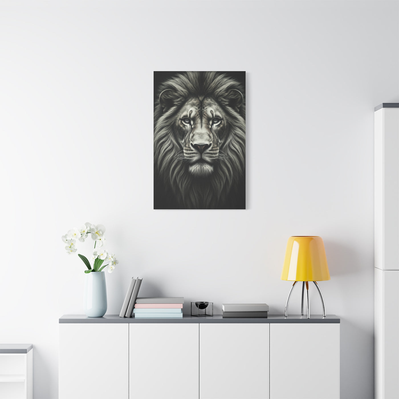 Majestic Lion King Portrait Wall Art & Canvas Prints