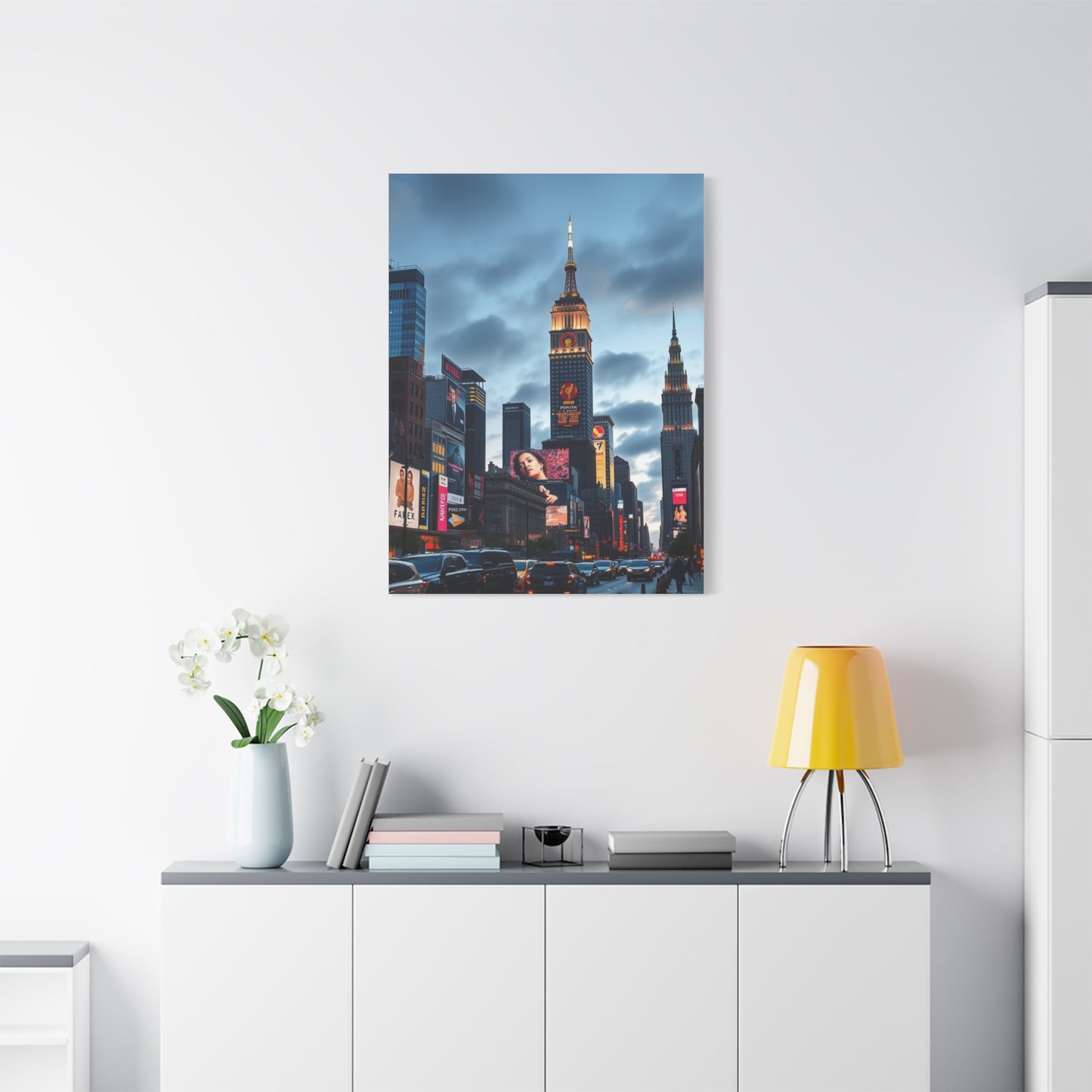 Concrete Jungle Elegance Wall Art & Canvas Print