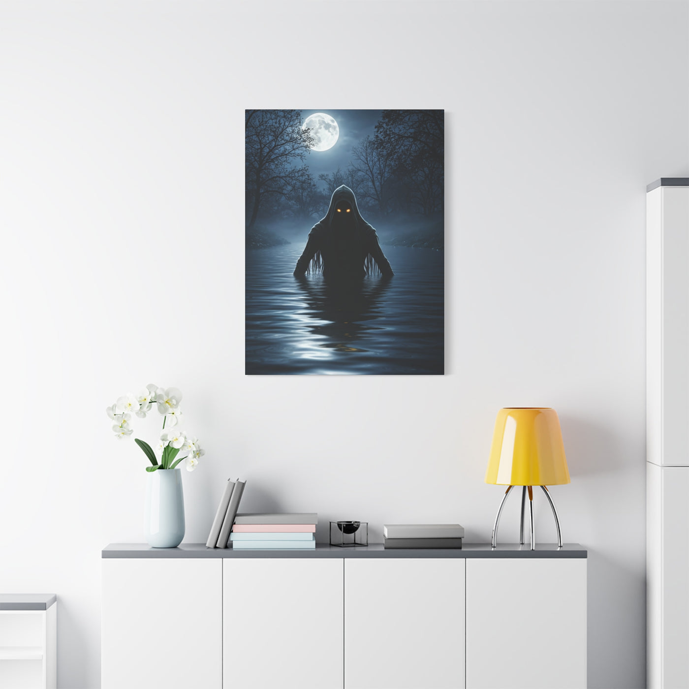 Moonlit Shadow Entity Wall Art & Canvas Prints