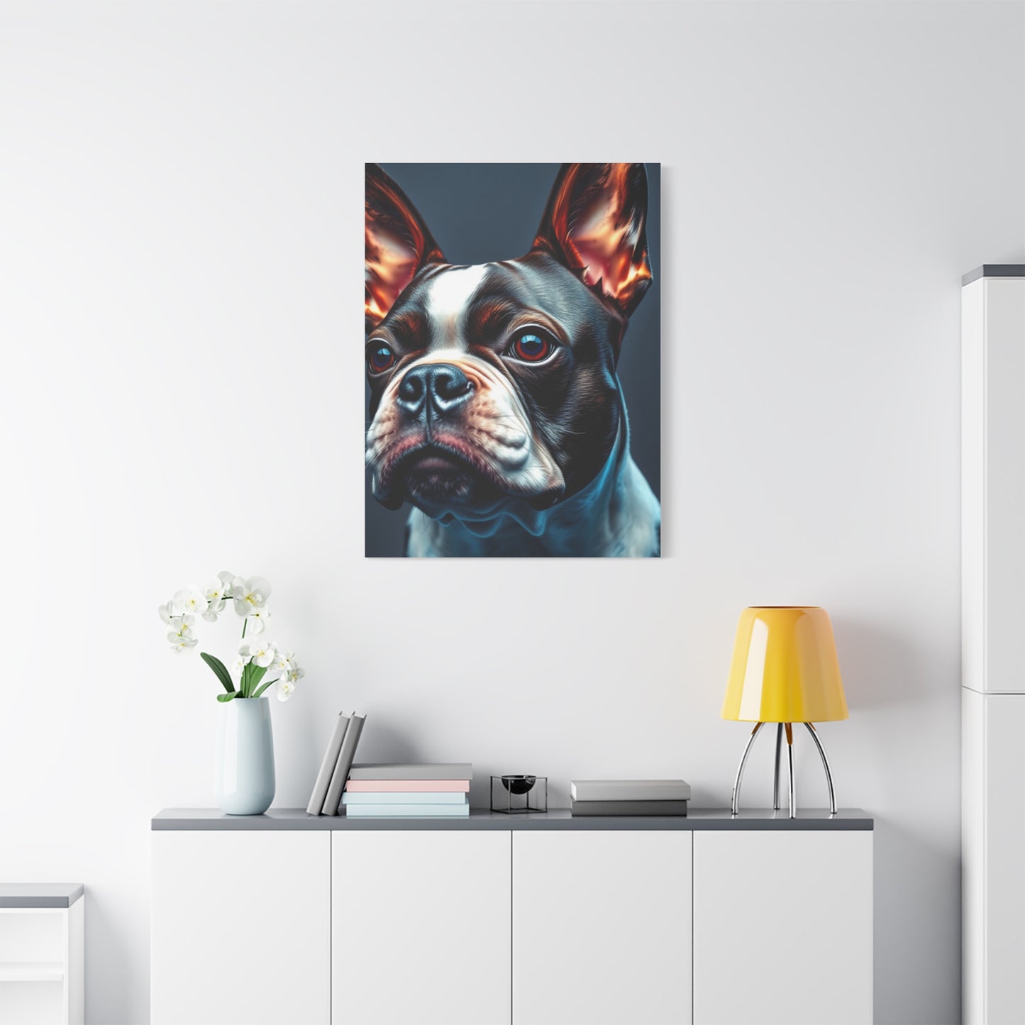 Supreme Collection Boston Terrier Art Wall Art & Canvas Print