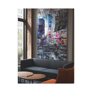City And Culture Collage Artwork Wall Art & Canvas Print